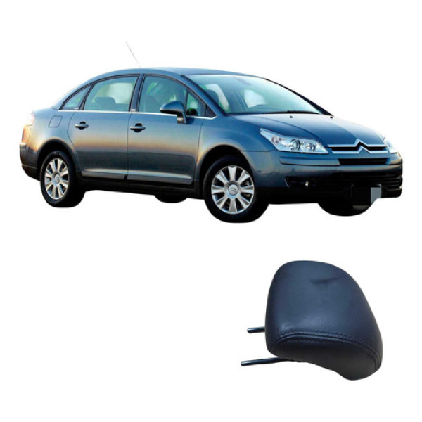 Encosto Traseiro Direito Citroën C4 2008 7865323 Preto