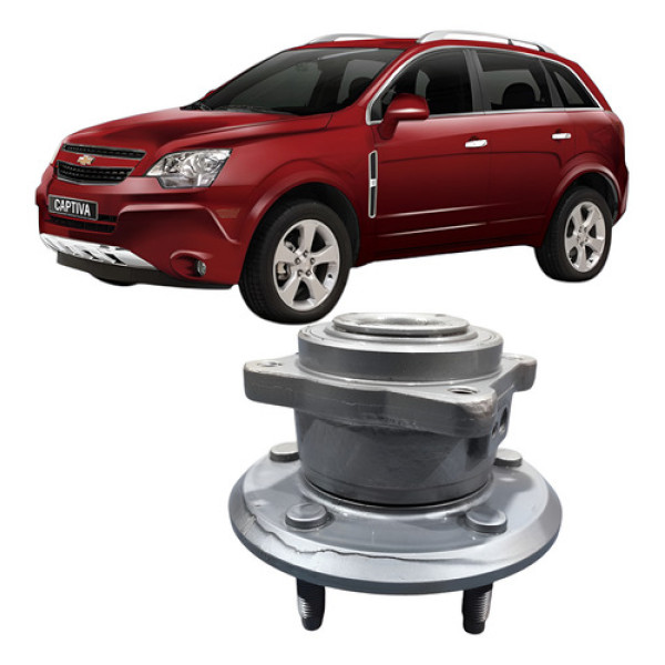 Cubo Montante Roda Traseira Esq Captiva 2008 A 2012 .