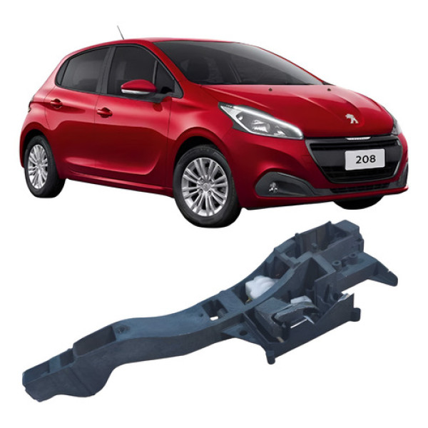 Suporte Maçante Externa Dianteiro Direito Peugeot 208 2019  Prata Dianteira