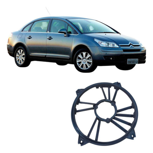 Defletor Ventoinha Radiador Citroën C4 2008 2.0 8240483