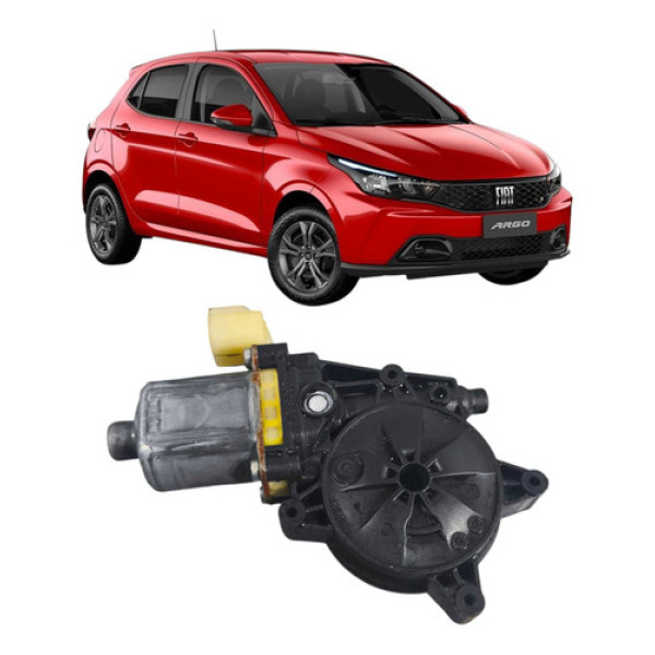 Motor Máquina Vidro Dianteiro Esquerdo Fiat Argo 0130823857