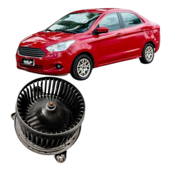  Motor Ventilador Ar Forçado Ford Ka 1.0 3c 2018-2021 