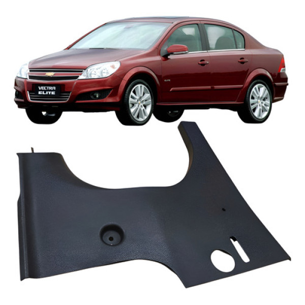 Acabamento Caixa Roda Traseiro Esquerdo Vectra 2009 93370467 Preto