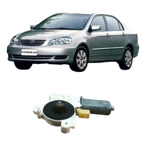 Motor Vidro Traseiro Esquerdo Toyota Corolla 2004 933477100