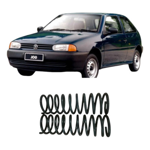 Par Mola Traseira Volkswagen Gol 1997 1.0 Original