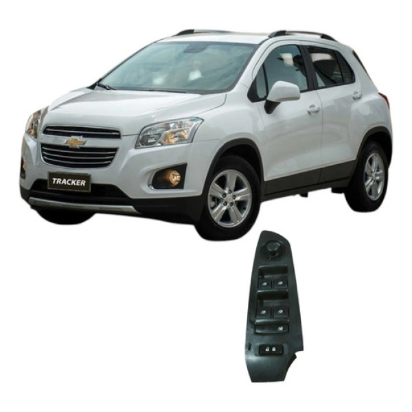 Botão Comando Vidro Elétrico Esq Chevrolet Tracker 2015 Orig
