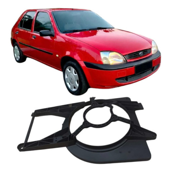 Defletor Ventoinha Radiador Ford Fiesta 2000 Original 