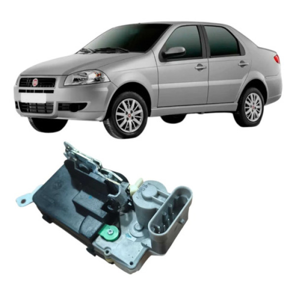Fechadura Traseira Direita Fiat Siena 2013 1.0 4p Original