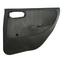 Forro De Porta Dianteiro Direito Chevrolet Corsa 2006 Orig Preto Com Padrão Colorido