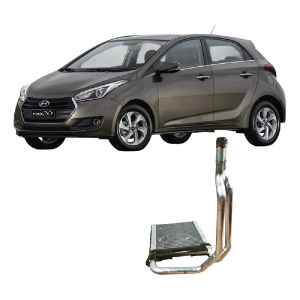 Radiador Ar Quente Hyundai Hb20 2016 1.0 3c Original