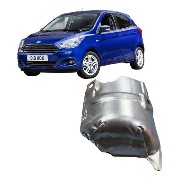 Defletor Calor Coletor Escape Ford Ka 2014 A 2021 1.0 3cc