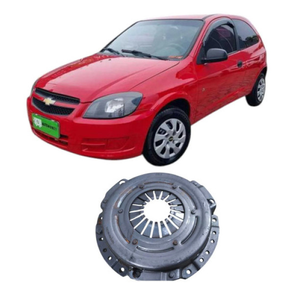 Platô Diafragma Chevrolet Celta 1.0 2 Portas 2010 Original Prateado