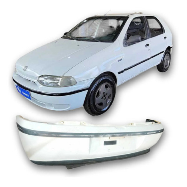Parachoque Traseiro  Fiat Palio 1997 1.0 Original 