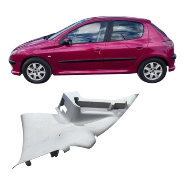 Suporte Bagagito Esquerdo Peugeot 206 2008 9625053877 Branco