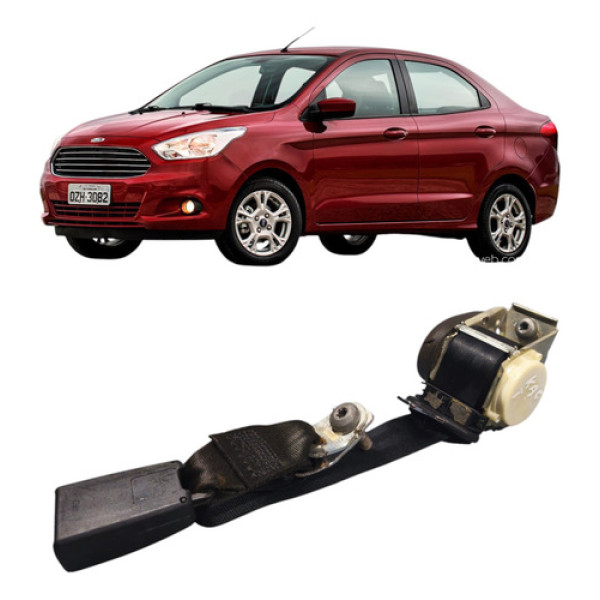 Cinto Segurança Traseiro Central Retrátil Ford Ka 16 À 21