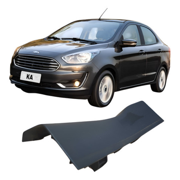 Soleira Porta Traseira Esquerda Ford Ka 2018 Branco