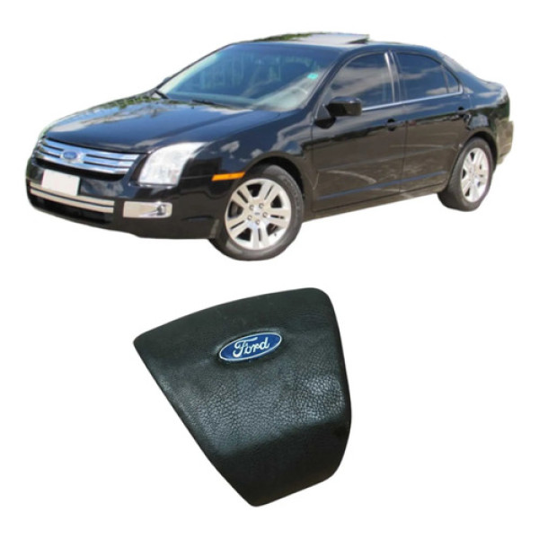 Capa Volante Airbag Ford Fusion 2006 2.3 6e5354043b13ah3 Preto