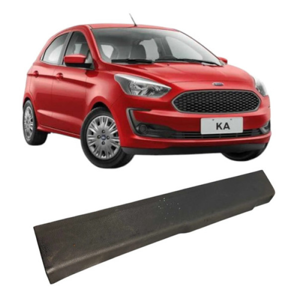 Acabamento Soleira Dianteira Direita Ford Ka 2014 2015 2016 Preto