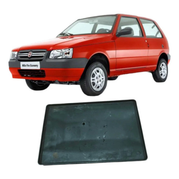 Base Suporte Bateria Fiat Uno Mille 2009 1.0 2p 51805508 Preto