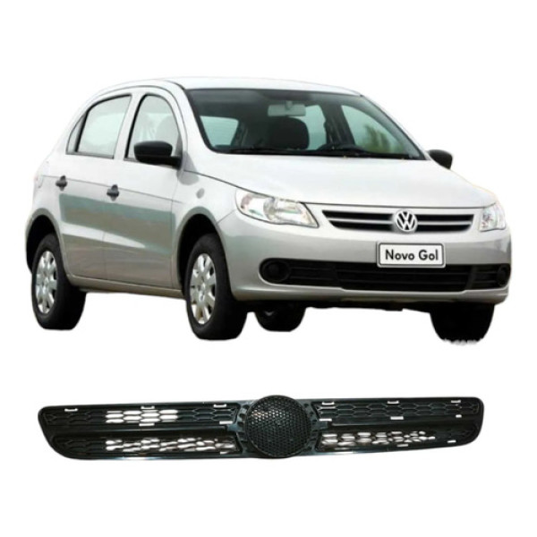 Grade Inferior Gol G5 Saveiro Voyage 2009 5u0853655 Preto Fosco