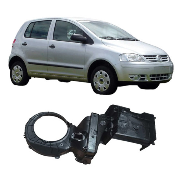 Carcaça Caixa Evaporadora Lado Tampa Do Filtro Fox 1.6 2007