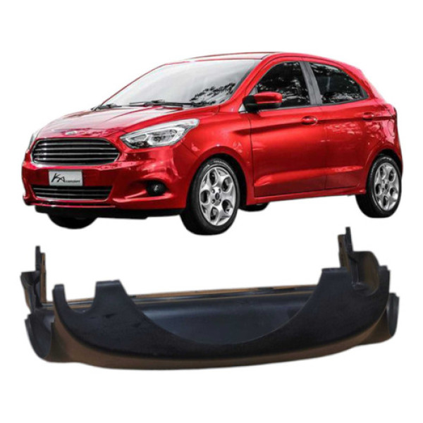 Acabamento Inf Coluna Direçao Ford Ka 2015 E3b53530 Prata