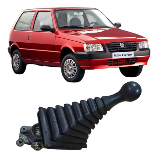 Alavanca De Marcha Fiat Uno Mille 2006 1.0 2p