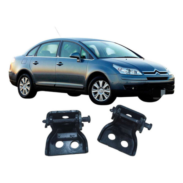 Par Dobradiça Porta Dianteira Esquerda Citroën C4 2009