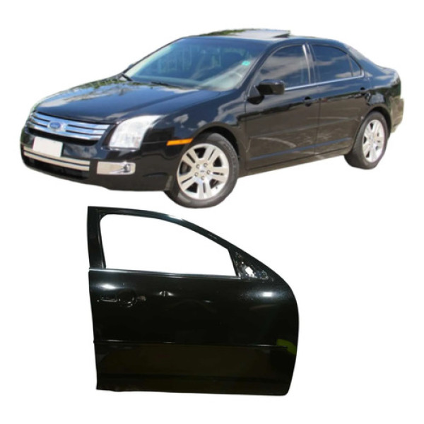 Porta Dianteira Direita Ford Fusion 2006 2.3 Original Dianteira Direito Preto