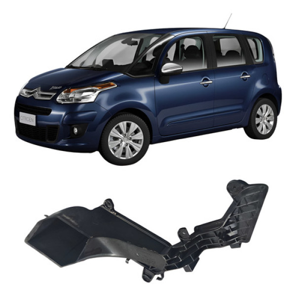 Duto Saida Caixa De Ar C3 Picasso 1.5 2014 T3684001 Preto