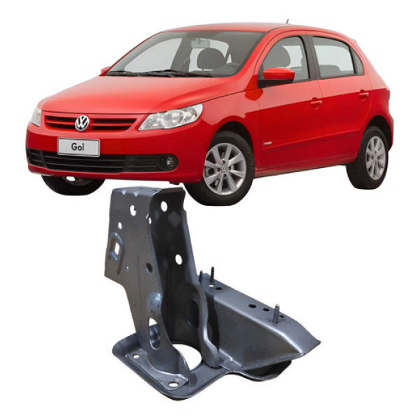 Suporte Base Pedal Freio Acelerador Gol G5 2010 1.6 6q172113 Prateado