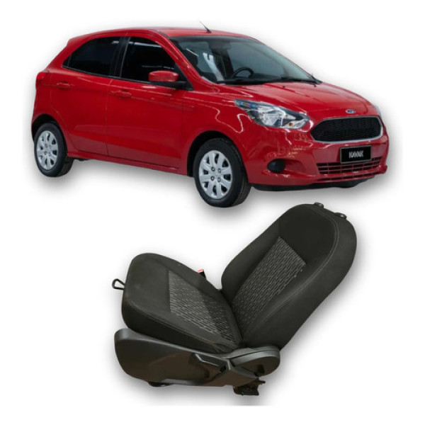 Banco Dianteiro Esquerdo Ford Ka 2019 1.0 3c Original Preto