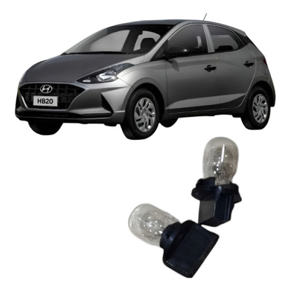 Par Lâmpadas Luz Teto Hyundai Hb20 Sense 1.0 3c 2021