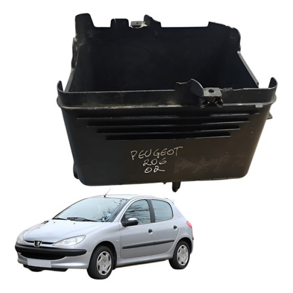 Caixa Bateria Suporte Peugeot 206 207 99 A 03 Com Detalhes . Esquerdo