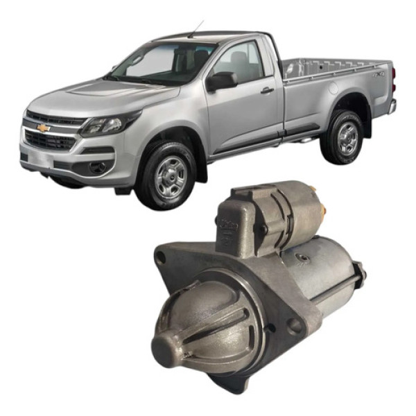 Motor Partida Arranque S10 Ls Ds4 2.8 4x4 Manual 2013 A 2016