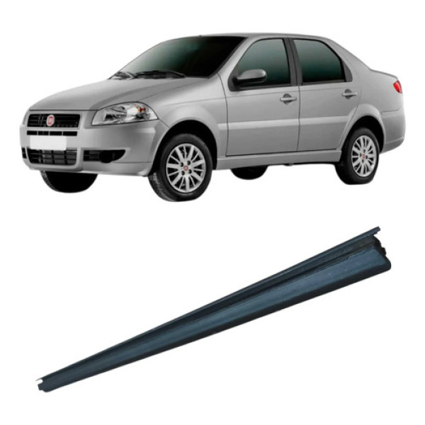 Pestana Interna Traseira Direita Fiat Siena 2013 1.0 4p