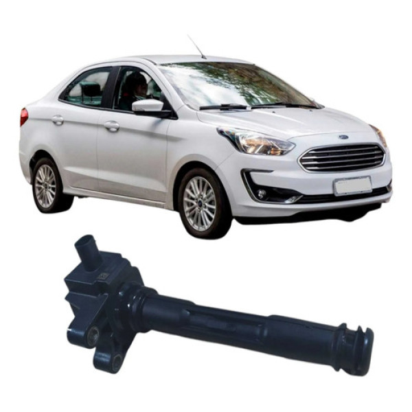 Bobina Ignição Ford Ka 2018 1.0 3c E3bg12a366 Original