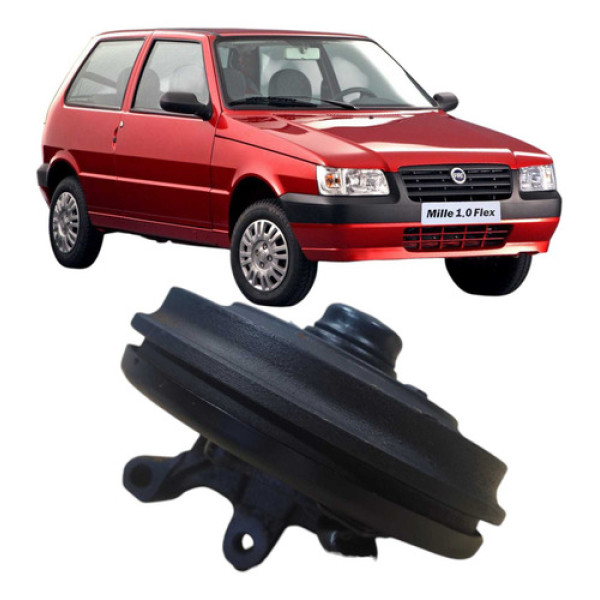 Cubo De Roda Traseira Fiat Uno Mille 2006 1.0 2p