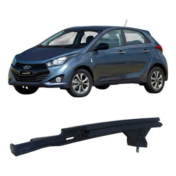 Canaleta Guia Vidro Traseiro Esquerdo Hb20 2017835351s200 Preto