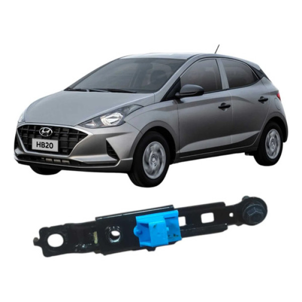 Regulador Altura Cinto Dianteiro Esquerdo Hyundai Hb20 2020 Preto