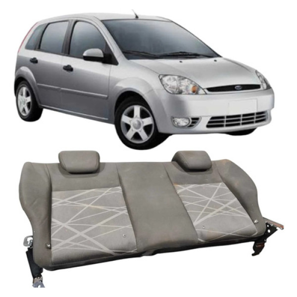 Encosto Banco Traseiro Ford Fiesta 2005-2009 8a61b6190af Cinza
