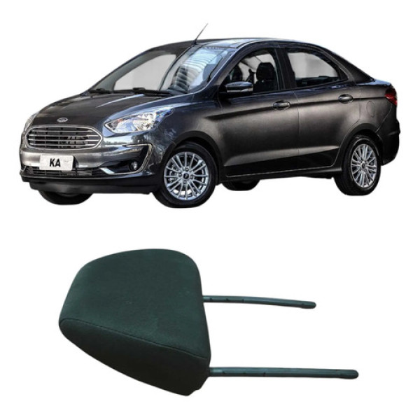 Encosto Cabeça Dianteira Direita Ford Ka 2020 1.0 3c  Preto