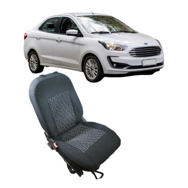 Banco Dianteiro Esquerdo Ford Ka 1.5 3c Original  Preto
