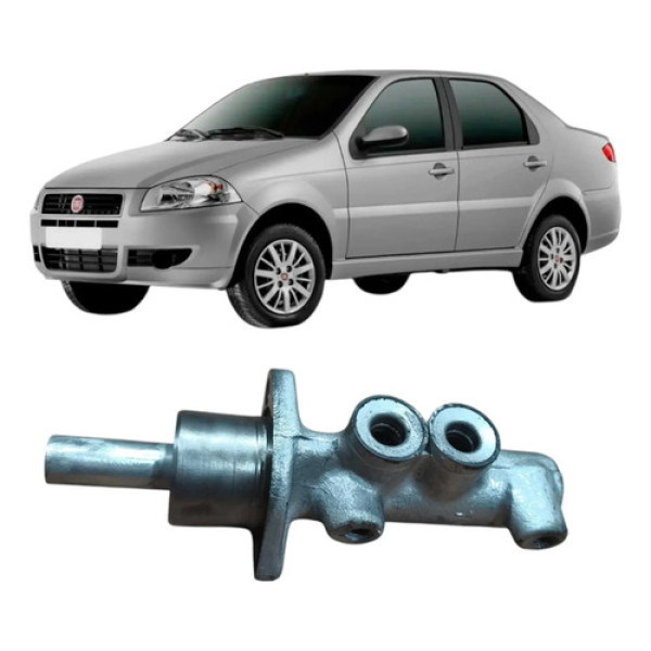 Cilindro Mestre Freio Fiat Siena 1.0  2013 Original