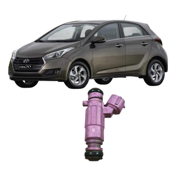 Bico Injetor Combustível Hyundai Hb20 2016 1.0 3c 3531004090 220v