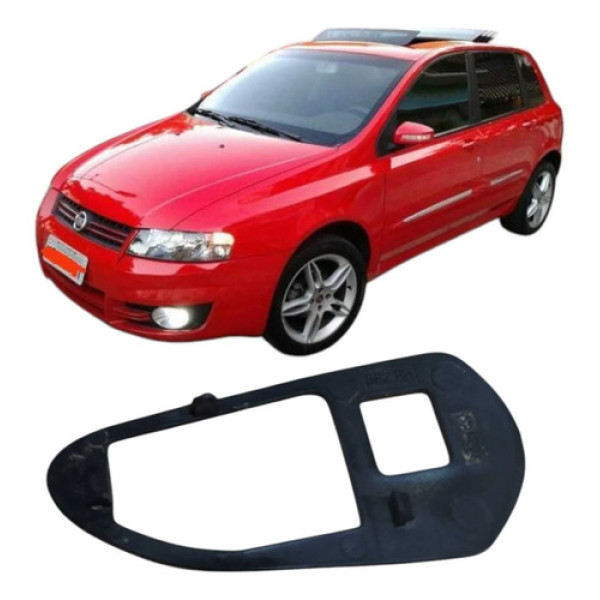 Moldura Botão Vidro Traseiro Esquerdo Fiat Stilo 2009