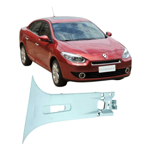 Acabamento Coluna Cinto Esquerda Fluence 2014 769148040 Branco