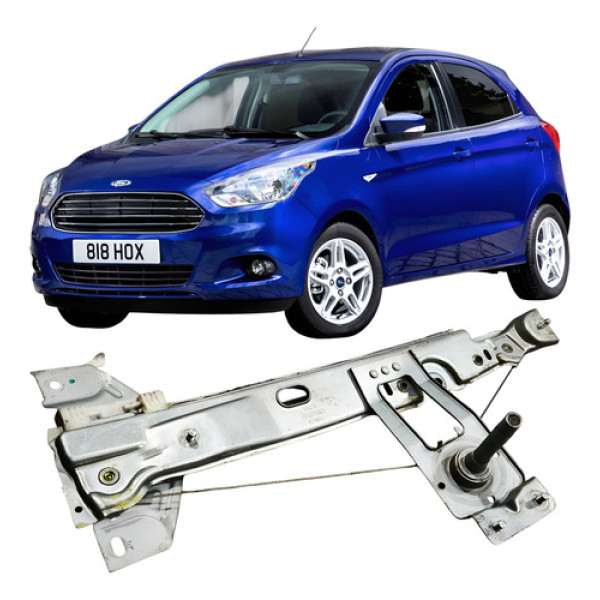 Máquina Vidro Porta Traseiro Direito Ford Ka 2017-2021