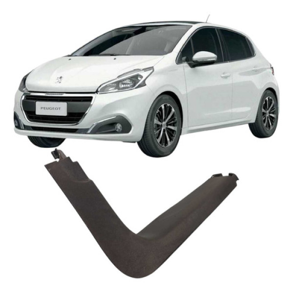 Soleira Porta Dianteira Direita Peugeot 208 2017 98002700 Branco