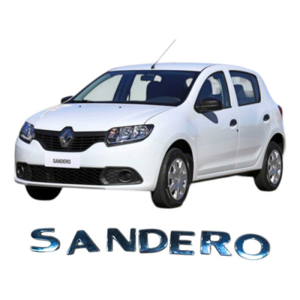 Letreiro Tampa Traseira Renault Sandero 2017 - . .